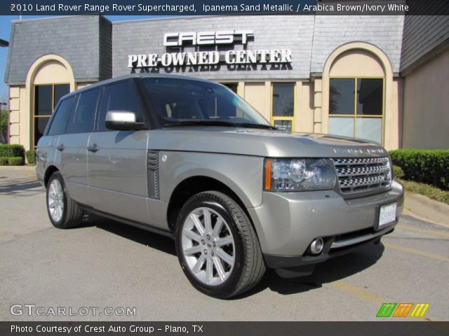 2010 Land Rover Range Rover Supercharged in Ipanema Sand Metallic
