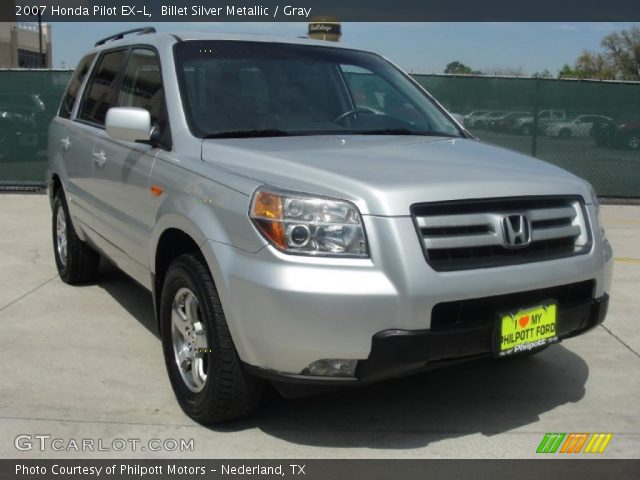 2007 Honda Pilot EX-L in Billet Silver Metallic