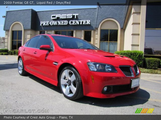 2009 Pontiac G8 GT in Liquid Red