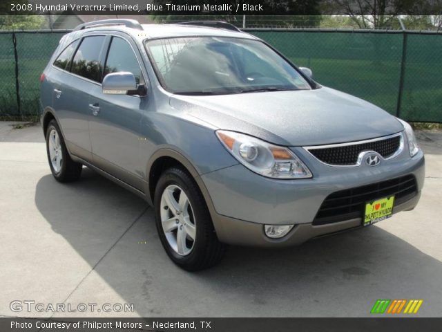 2008 Hyundai Veracruz Limited in Blue Titanium Metallic