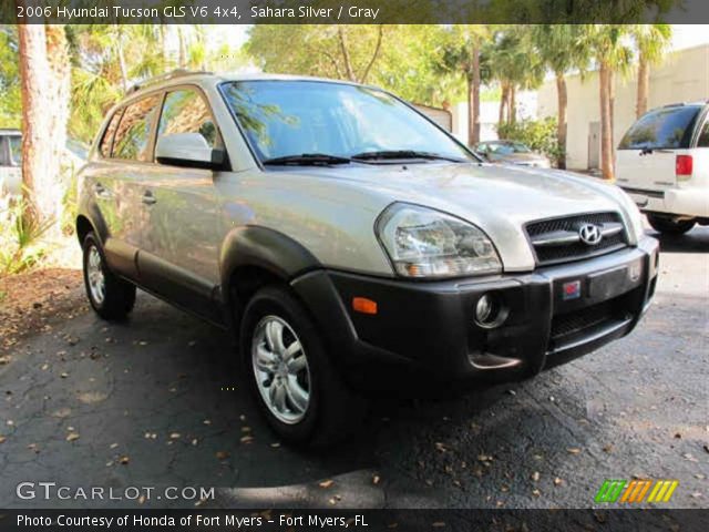 2006 Hyundai Tucson GLS V6 4x4 in Sahara Silver