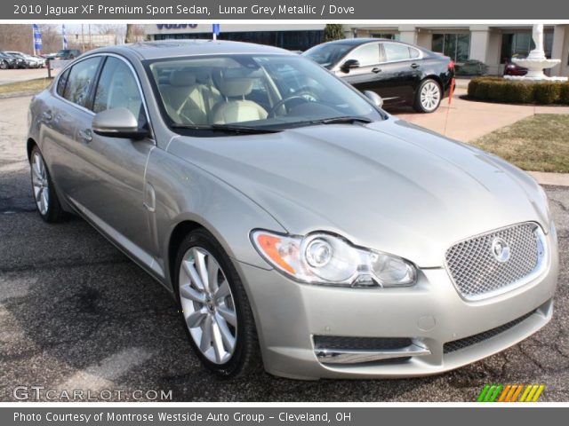 2010 Jaguar XF Premium Sport Sedan in Lunar Grey Metallic