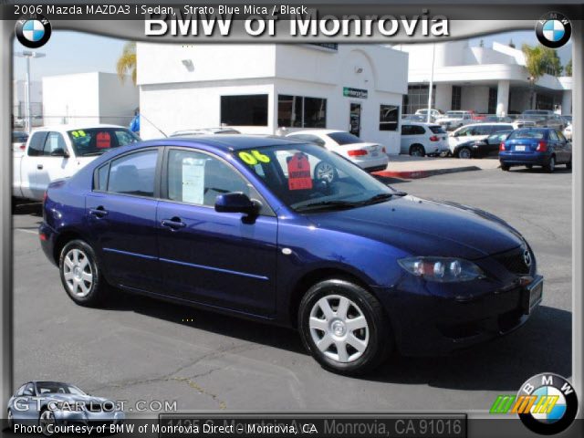 2006 Mazda MAZDA3 i Sedan in Strato Blue Mica