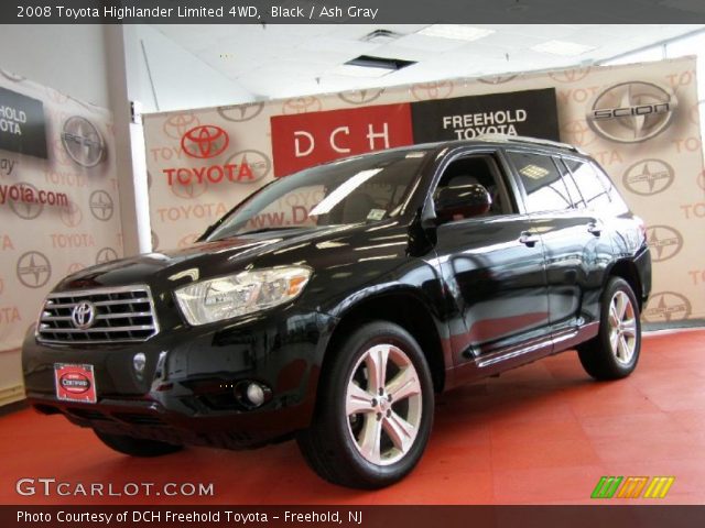 2008 Toyota Highlander Limited 4WD in Black