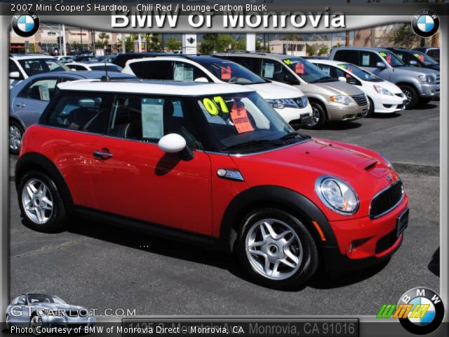 2007 Mini Cooper S Hardtop in Chili Red