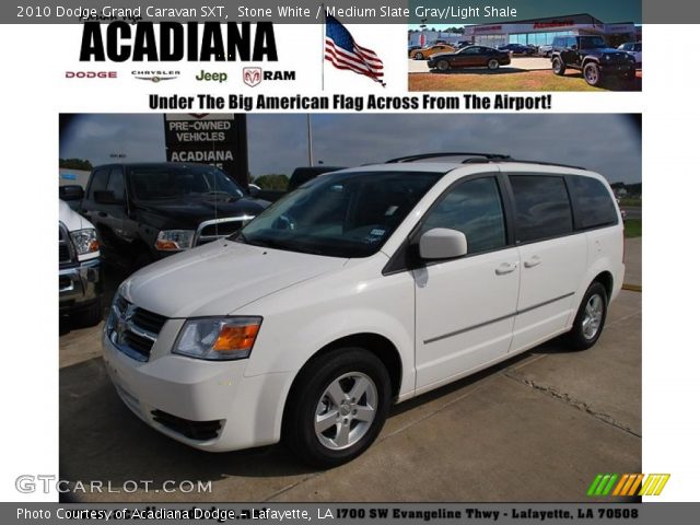2010 Dodge Grand Caravan SXT in Stone White