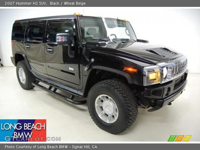 2007 Hummer H2 SUV in Black