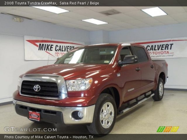 2008 Toyota Tundra CrewMax in Salsa Red Pearl