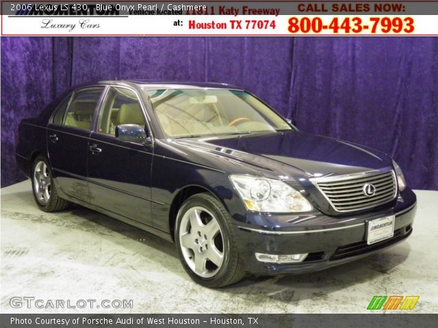 2006 Lexus LS 430 in Blue Onyx Pearl