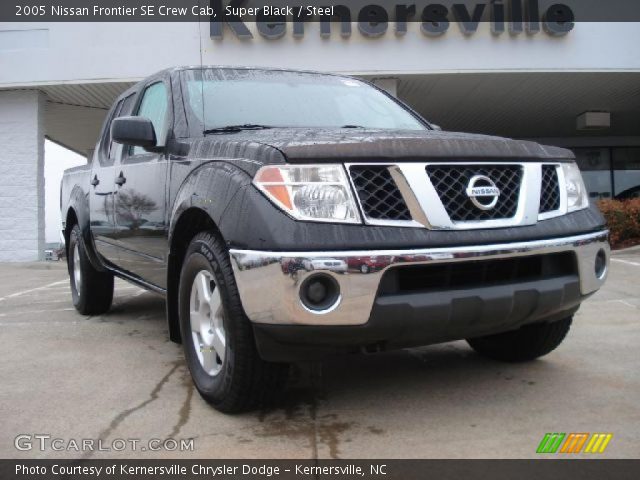 2005 Nissan Frontier SE Crew Cab in Super Black