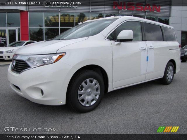 2011 Nissan Quest 3.5 S in Pearl White