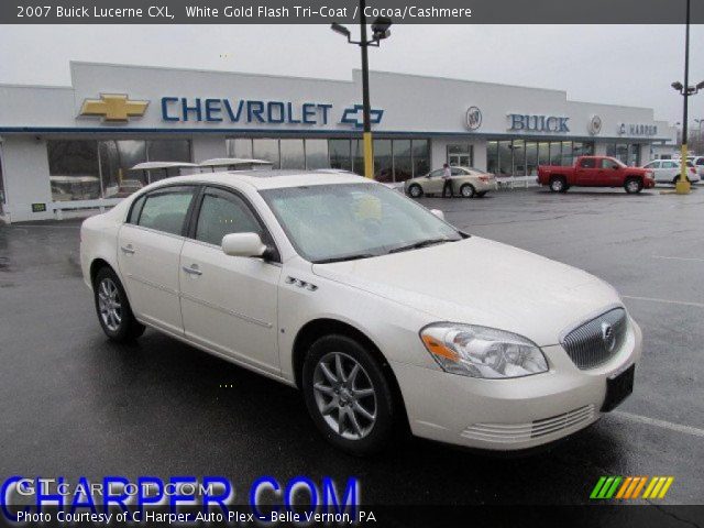 2007 Buick Lucerne CXL in White Gold Flash Tri-Coat