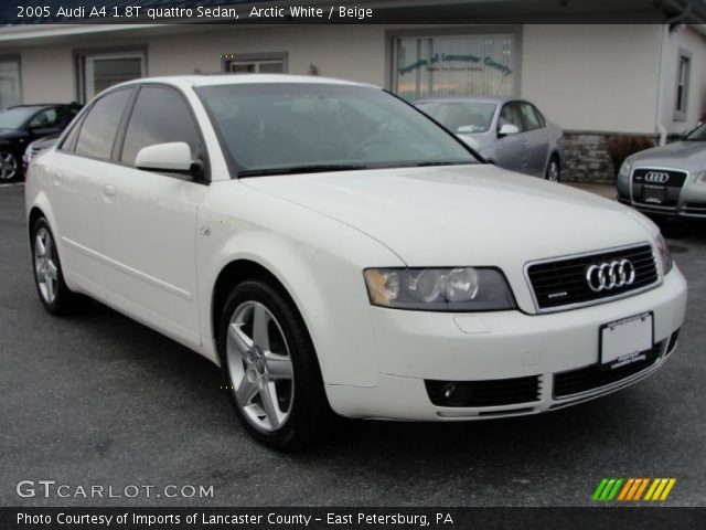 2005 Audi A4 1.8T quattro Sedan in Arctic White
