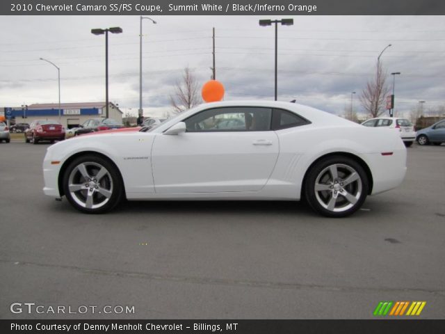 2010 Chevrolet Camaro SS/RS Coupe in Summit White