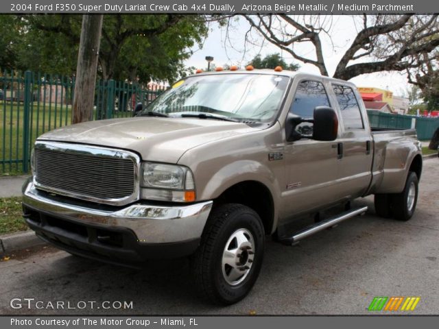 2004 Ford F350 Super Duty Lariat Crew Cab 4x4 Dually in Arizona Beige Metallic