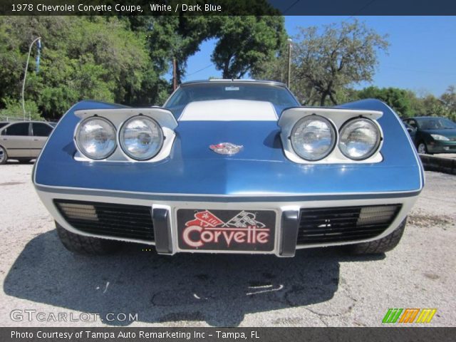 1978 Chevrolet Corvette Coupe in White