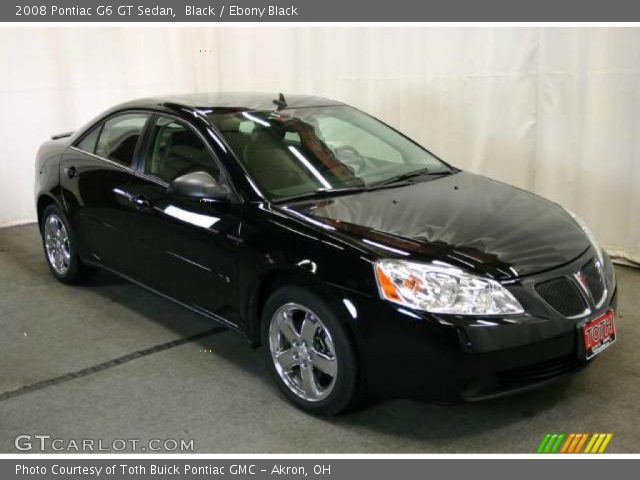 2008 Pontiac G6 GT Sedan in Black