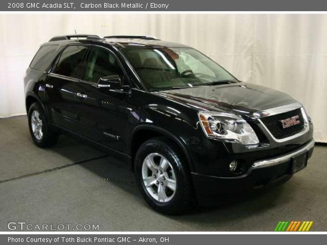 2008 GMC Acadia SLT in Carbon Black Metallic