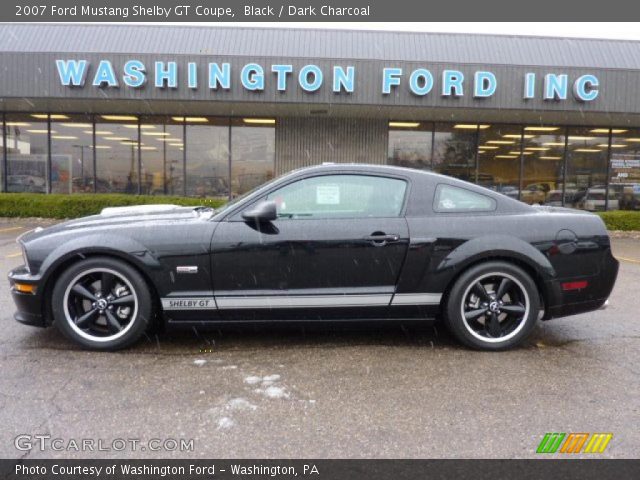 2007 Ford Mustang Shelby GT Coupe in Black