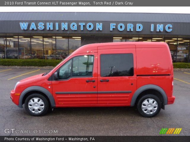 2010 Ford Transit Connect XLT Passenger Wagon in Torch Red