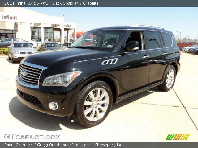 2011 Infiniti QX 56 4WD in Black Obsidian