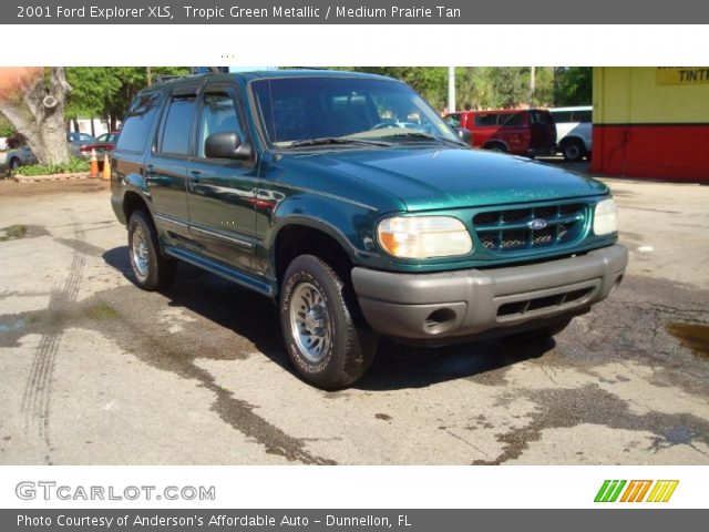 2001 Ford Explorer XLS in Tropic Green Metallic