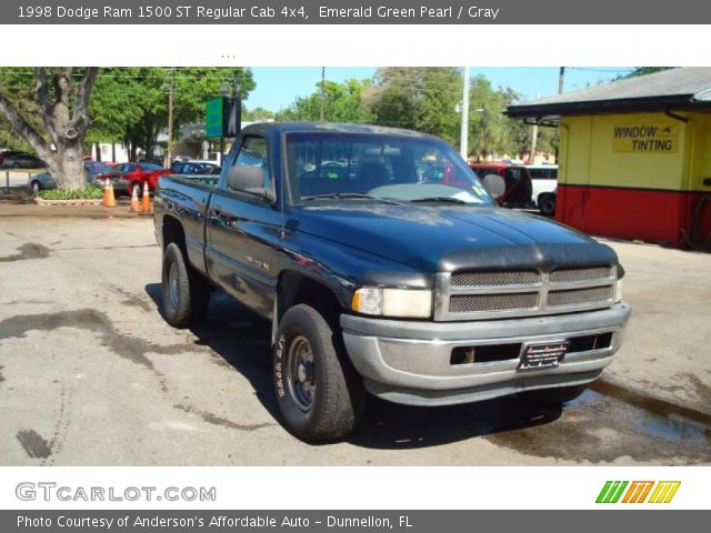 1998 Dodge Ram 1500 ST Regular Cab 4x4 in Emerald Green Pearl