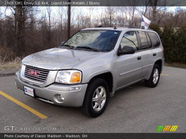 2008 GMC Envoy SLE 4x4 in Liquid Silver Metallic