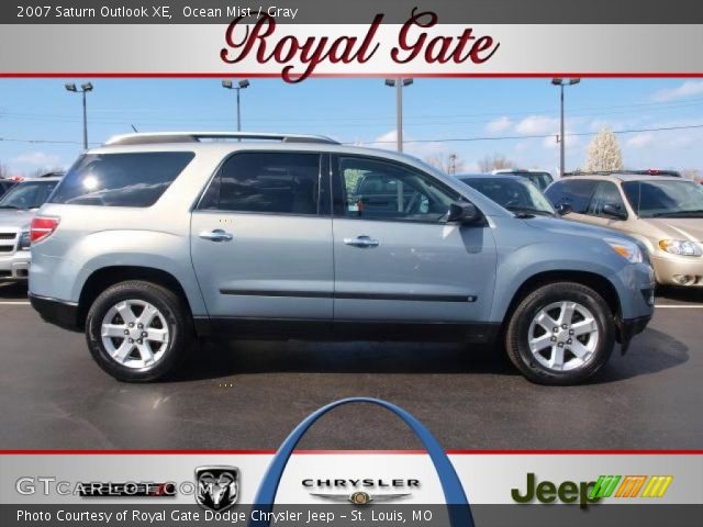 2007 Saturn Outlook XE in Ocean Mist