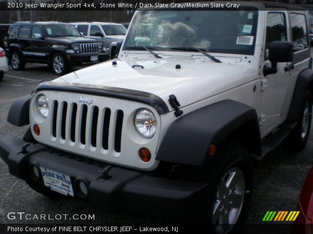 2010 Jeep Wrangler Sport 4x4 in Stone White