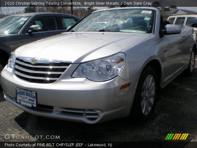 2010 Chrysler Sebring Touring Convertible in Bright Silver Metallic