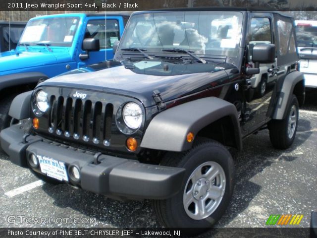 2011 Jeep Wrangler Sport 4x4 in Black