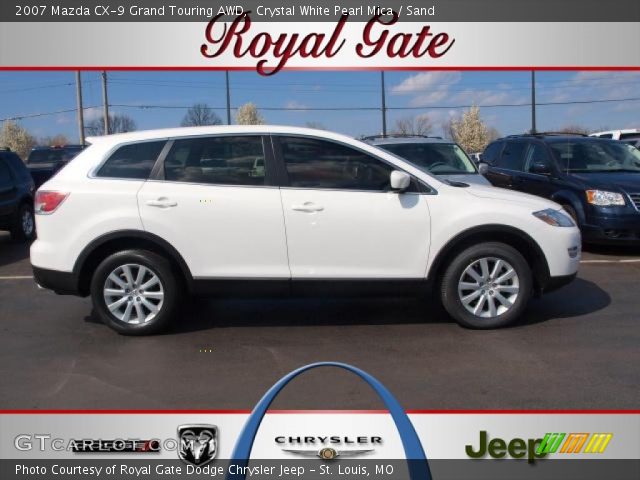 2007 Mazda CX-9 Grand Touring AWD in Crystal White Pearl Mica
