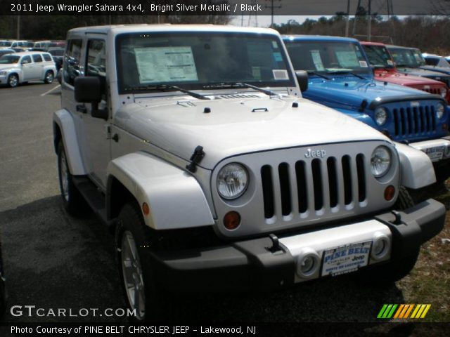 2011 Jeep Wrangler Sahara 4x4 in Bright Silver Metallic
