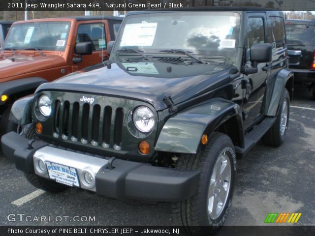 2011 Jeep Wrangler Sahara 4x4 in Natural Green Pearl