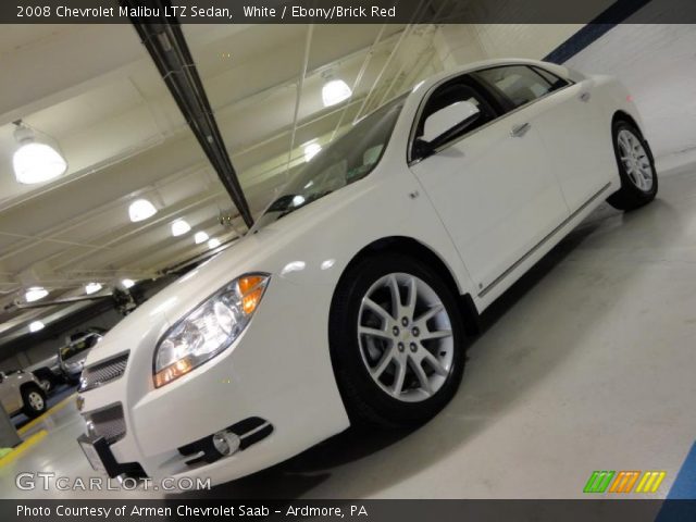 2008 Chevrolet Malibu LTZ Sedan in White