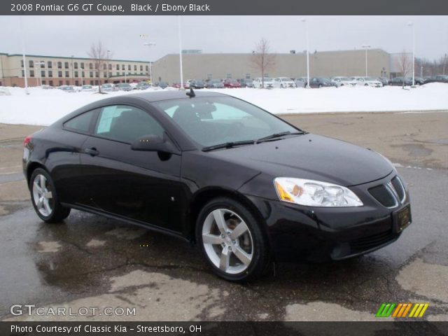 2008 Pontiac G6 GT Coupe in Black