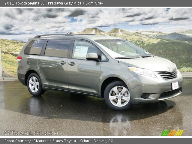 2011 Toyota Sienna LE in Predawn Gray Mica