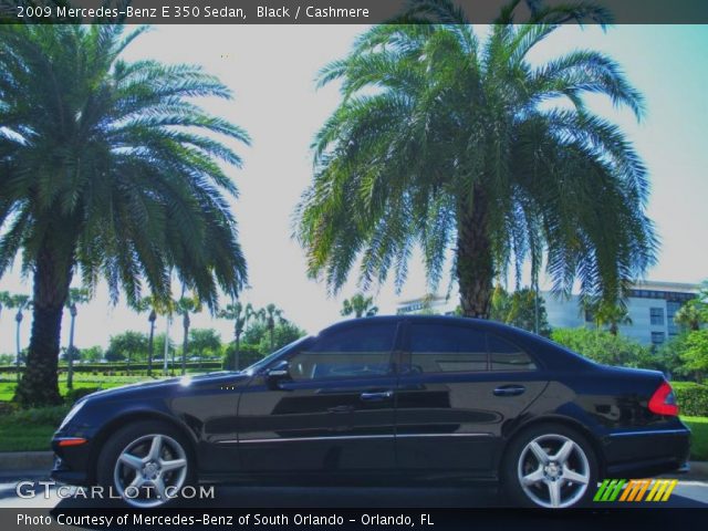 2009 Mercedes-Benz E 350 Sedan in Black