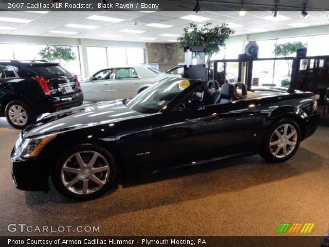 2007 Cadillac XLR Roadster in Black Raven