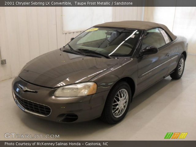 2001 Chrysler Sebring LX Convertible in Taupe Frost Metallic