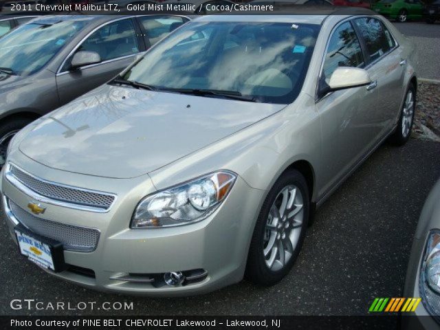 2011 Chevrolet Malibu LTZ in Gold Mist Metallic