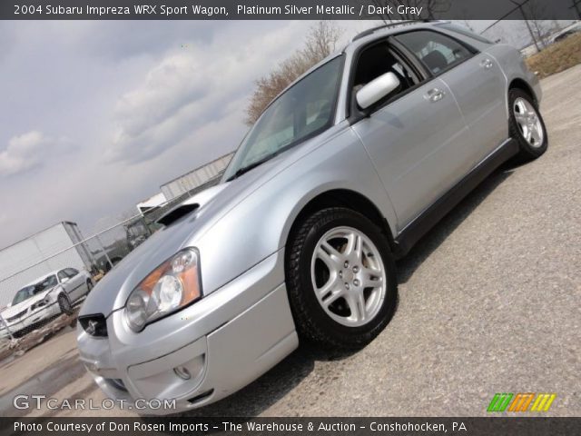 2004 Subaru Impreza WRX Sport Wagon in Platinum Silver Metallic