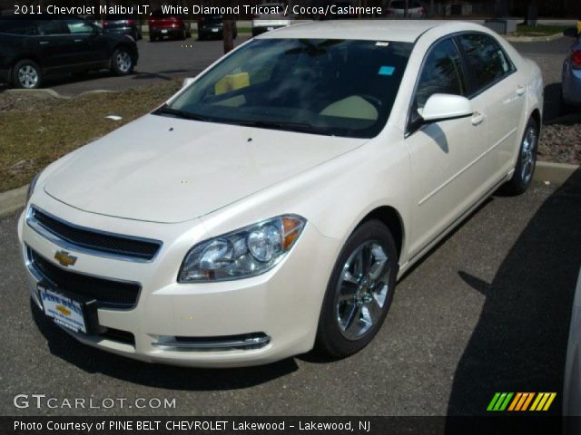 2011 Chevrolet Malibu LT in White Diamond Tricoat