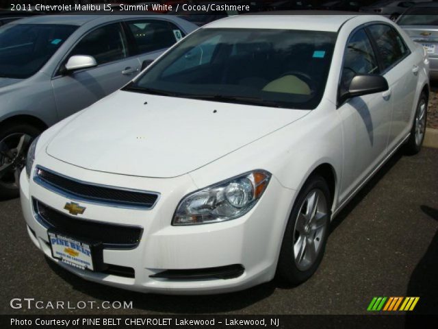 2011 Chevrolet Malibu LS in Summit White