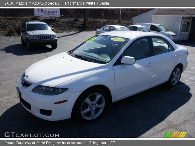 2006 Mazda MAZDA6 s Sedan in Performance White