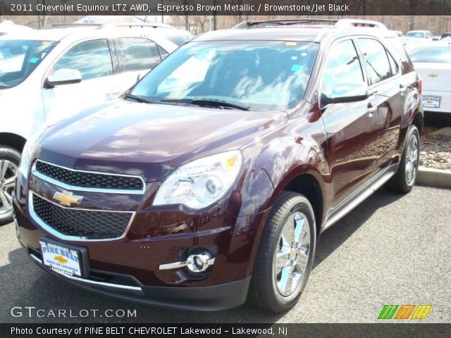 2011 Chevrolet Equinox LTZ AWD in Espresso Brown Metallic