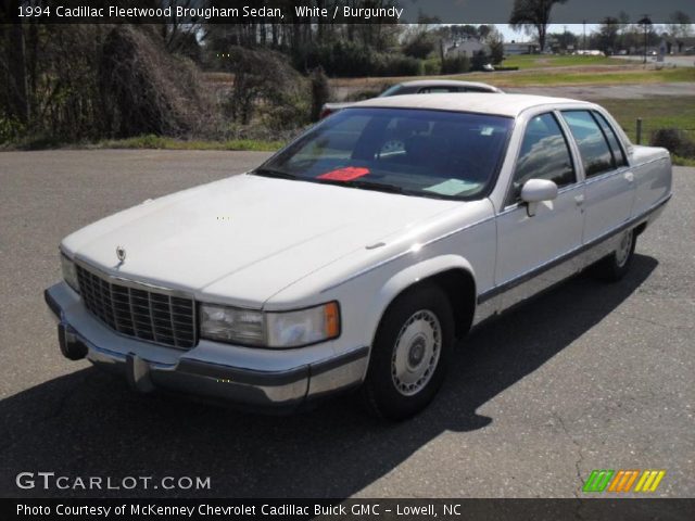 1994 Cadillac Fleetwood Brougham Sedan in White