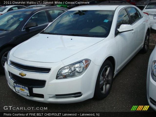2011 Chevrolet Malibu LT in Summit White