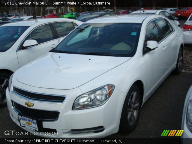 2011 Chevrolet Malibu LT in Summit White